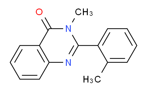 CAS No. 24303-76-2, 3-Methyl-2-(o-tolyl)quinazolin-4(3H)-one
