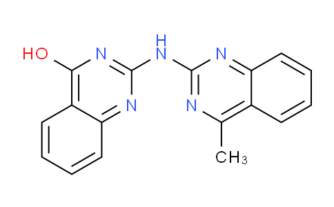 CAS No. 263746-95-8, 2-((4-Methylquinazolin-2-yl)amino)quinazolin-4-ol