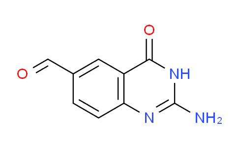 CAS No. 27023-79-6, 2-Amino-4-oxo-3,4-dihydroquinazoline-6-carbaldehyde