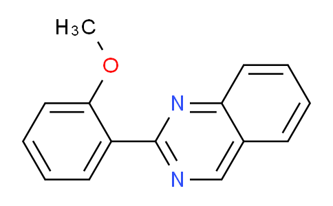 CAS No. 27131-17-5, 2-(2-Methoxyphenyl)quinazoline