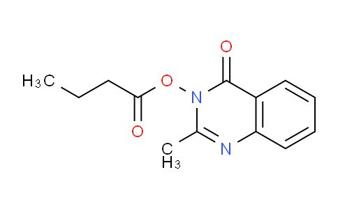 CAS No. 27232-01-5, 2-Methyl-4-oxoquinazolin-3(4H)-yl butyrate