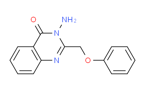 CAS No. 276687-49-1, 3-Amino-2-(phenoxymethyl)quinazolin-4(3H)-one