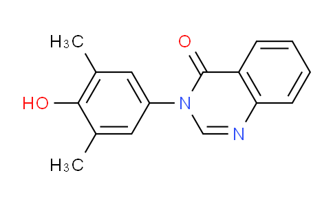 CAS No. 27945-44-4, 3-(4-Hydroxy-3,5-dimethylphenyl)quinazolin-4(3H)-one