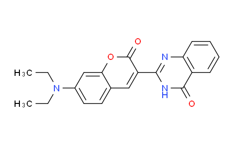 CAS No. 28754-28-1, 2-(7-(Diethylamino)-2-oxo-2H-chromen-3-yl)quinazolin-4(3H)-one