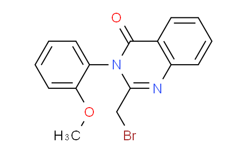 CAS No. 292833-07-9, 2-(Bromomethyl)-3-(2-methoxyphenyl)quinazolin-4(3H)-one