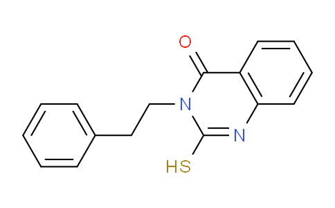 CAS No. 29745-29-7, 2-Mercapto-3-phenethylquinazolin-4(3H)-one