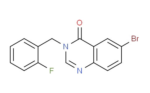 DY780443 | 302913-40-2 | 6-Bromo-3-(2-fluorobenzyl)quinazolin-4(3H)-one