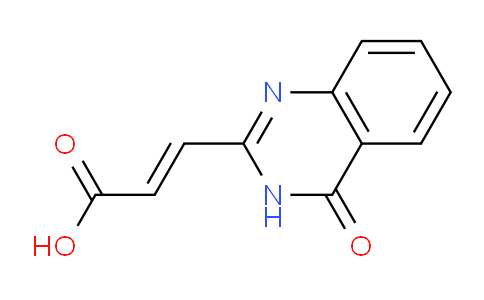 CAS No. 306996-85-0, (E)-3-(4-Oxo-3,4-dihydroquinazolin-2-yl)acrylic acid