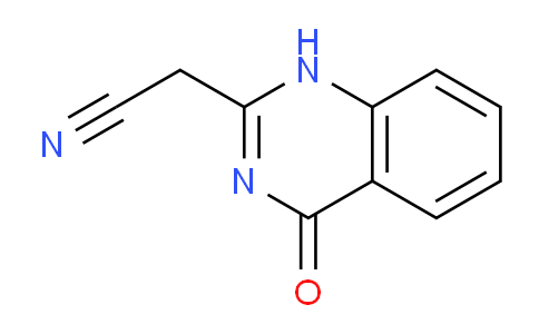 CAS No. 30750-23-3, 2-(4-Oxo-1,4-dihydroquinazolin-2-yl)acetonitrile