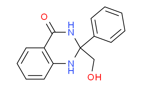 CAS No. 308832-66-8, 2-(Hydroxymethyl)-2-phenyl-2,3-dihydroquinazolin-4(1H)-one