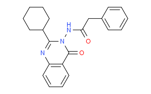 CAS No. 309952-58-7, N-(2-Cyclohexyl-4-oxoquinazolin-3(4H)-yl)-2-phenylacetamide