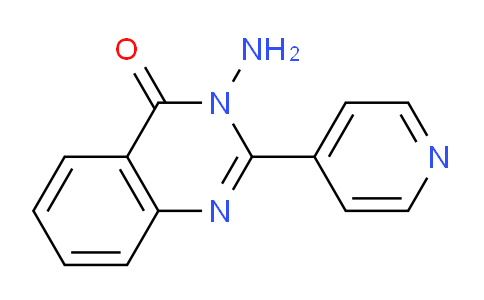 CAS No. 310437-08-2, 3-Amino-2-(pyridin-4-yl)quinazolin-4(3H)-one