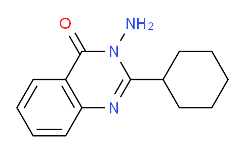 CAS No. 310437-10-6, 3-Amino-2-cyclohexylquinazolin-4(3H)-one