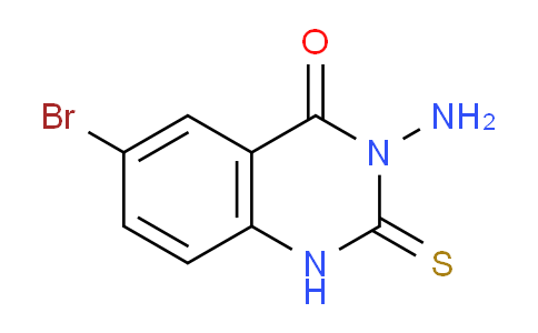 CAS No. 314021-00-6, 3-Amino-6-bromo-2-thioxo-2,3-dihydroquinazolin-4(1H)-one