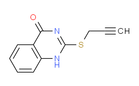 CAS No. 315239-28-2, 2-(Prop-2-yn-1-ylthio)quinazolin-4(1H)-one