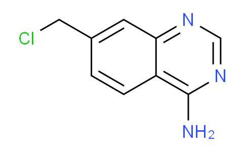 CAS No. 323591-38-4, 7-(Chloromethyl)quinazolin-4-amine