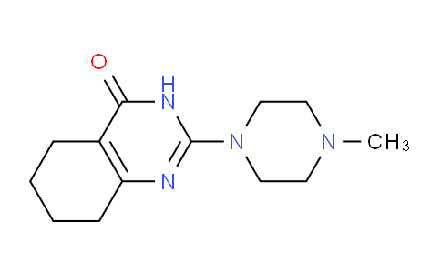 CAS No. 33017-94-6, 2-(4-Methylpiperazin-1-yl)-5,6,7,8-tetrahydroquinazolin-4(3H)-one