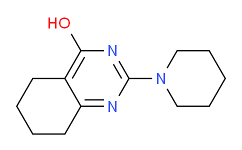 CAS No. 33017-99-1, 2-(Piperidin-1-yl)-5,6,7,8-tetrahydroquinazolin-4-ol