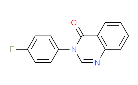 CAS No. 331983-26-7, 3-(4-Fluorophenyl)quinazolin-4(3H)-one
