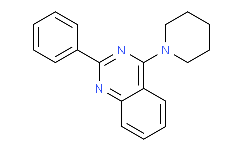 CAS No. 332071-25-7, 2-Phenyl-4-(piperidin-1-yl)quinazoline