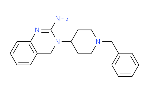 CAS No. 337910-17-5, 3-(1-Benzylpiperidin-4-yl)-3,4-dihydroquinazolin-2-amine