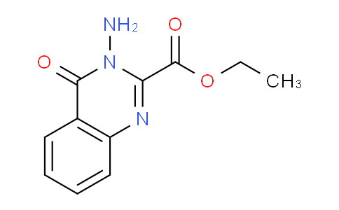CAS No. 34127-27-0, Ethyl 3-amino-4-oxo-3,4-dihydroquinazoline-2-carboxylate