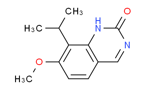 CAS No. 342801-19-8, 8-Isopropyl-7-methoxyquinazolin-2(1H)-one