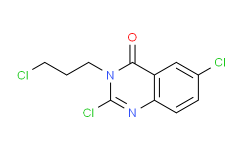 CAS No. 34954-75-1, 2,6-Dichloro-3-(3-chloropropyl)quinazolin-4(3H)-one