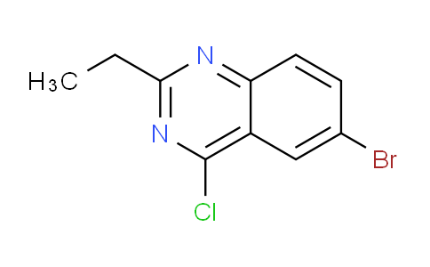 CAS No. 351426-07-8, 6-Bromo-4-chloro-2-ethylquinazoline