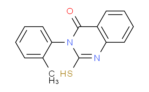 CAS No. 37641-48-8, 2-Mercapto-3-(o-tolyl)quinazolin-4(3H)-one