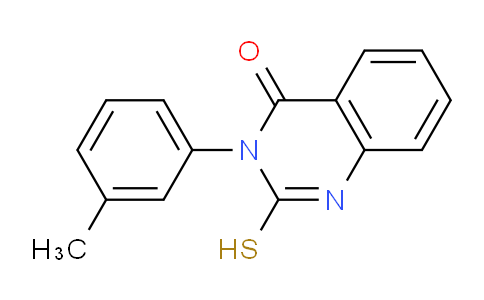 CAS No. 37641-49-9, 2-Mercapto-3-(m-tolyl)quinazolin-4(3H)-one