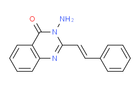 CAS No. 37649-32-4, 3-Amino-2-styrylquinazolin-4(3H)-one