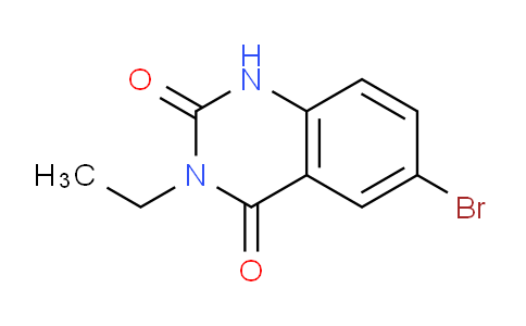 CAS No. 377067-64-6, 6-Bromo-3-ethylquinazoline-2,4(1H,3H)-dione