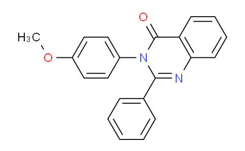 CAS No. 37856-17-0, 3-(4-Methoxyphenyl)-2-phenylquinazolin-4(3H)-one