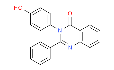 CAS No. 37856-23-8, 3-(4-Hydroxyphenyl)-2-phenylquinazolin-4(3H)-one