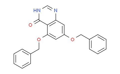CAS No. 379228-33-8, 5,7-Bis(benzyloxy)quinazolin-4(3H)-one