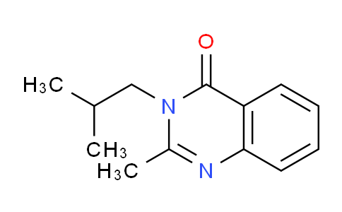 CAS No. 391-03-7, 3-Isobutyl-2-methylquinazolin-4(3H)-one