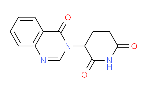 CAS No. 39123-48-3, 3-(4-Oxoquinazolin-3(4H)-yl)piperidine-2,6-dione