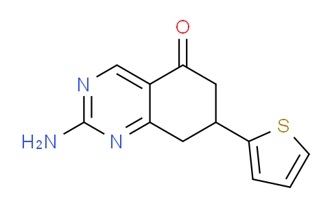 CAS No. 424818-72-4, 2-Amino-7-(thiophen-2-yl)-7,8-dihydroquinazolin-5(6H)-one
