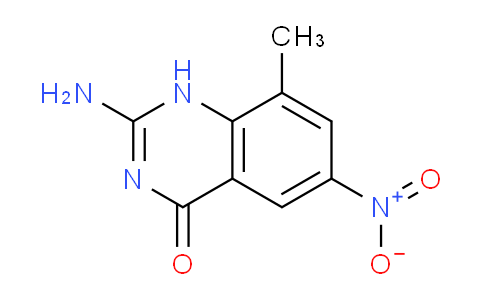CAS No. 476443-52-4, 2-Amino-8-methyl-6-nitroquinazolin-4(1H)-one