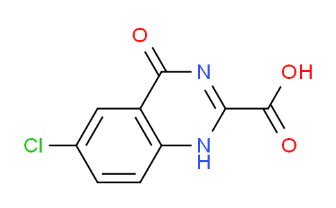 CAS No. 480451-49-8, 6-Chloro-4-oxo-1,4-dihydroquinazoline-2-carboxylic acid