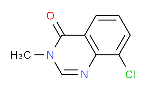 CAS No. 4822-75-7, 8-Chloro-3-methylquinazolin-4(3H)-one