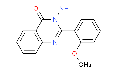 CAS No. 488100-78-3, 3-Amino-2-(2-methoxyphenyl)quinazolin-4(3H)-one