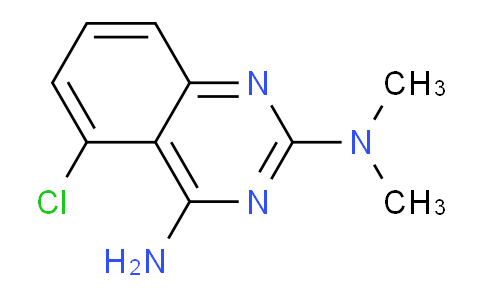 CAS No. 494763-17-6, 5-Chloro-N2,N2-dimethylquinazoline-2,4-diamine