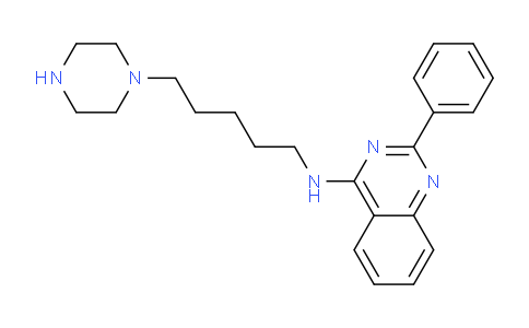 MC780812 | 501443-70-5 | 2-Phenyl-N-(5-(piperazin-1-yl)pentyl)quinazolin-4-amine