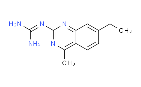 CAS No. 503831-80-9, 2-(7-Ethyl-4-methylquinazolin-2-yl)guanidine