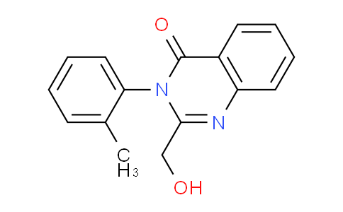 CAS No. 5060-49-1, 2-(Hydroxymethyl)-3-(o-tolyl)quinazolin-4(3H)-one