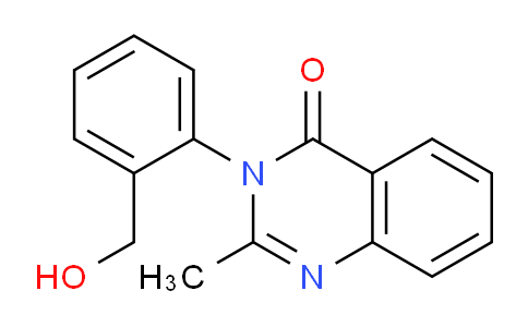 CAS No. 5060-50-4, 3-(2-(Hydroxymethyl)phenyl)-2-methylquinazolin-4(3H)-one