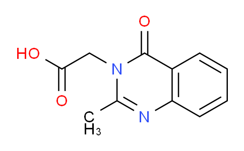 CAS No. 50844-81-0, 2-(2-Methyl-4-oxoquinazolin-3(4H)-yl)acetic acid