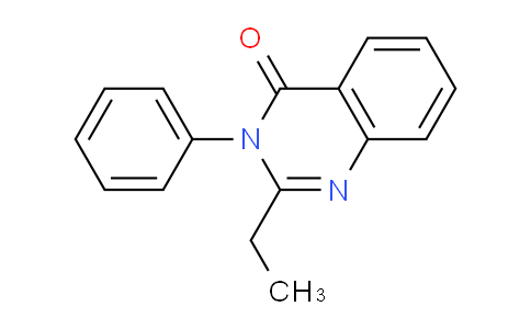 CAS No. 5260-41-3, 2-Ethyl-3-phenylquinazolin-4(3H)-one